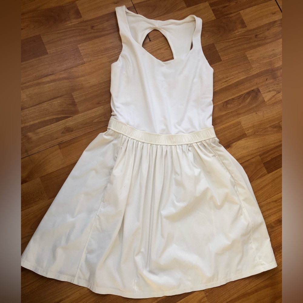 Lululemon White Tennis Dress sz6